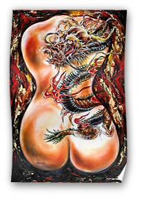 art for sale online, artist original oil paintings, buy art online, buy artist original artwork online, canvas art prints, canvas stretched art prints, giclee, giclee prints, large poster, large posters, cool artwork, cool posters, for facebook, contemporary art, fine art posters, Hiroko Sakai, modern art for sale, online art galleries, original art, art posters for sale, framed artwork for sale online, San Francisco art, something cool, unique art, where to buy art online, house warming gift, print on demand, custom made art prints, gift idea, artistic gift, Japanese artist artwork, home decoration idea, Japanesque poster, Japanese art, Japanese art posters, asian art poster, Japanese art print, exotic poster, oriental art poster, irezumi art, Japanese tattoo poster, dragon poster, nude