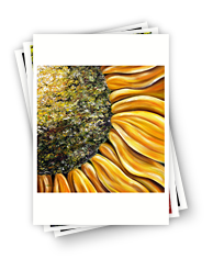 greeting card, artistic greeting card, stylish greeting car, birthday card, valentine card, christmas card, fine art greeting card, gift idea, unique greeting card, artist original greeting card, gift card, cool gift card,sun flower painting, sun flower close up painting, yellow, flower art, unique sun flower painting, sun flower art print