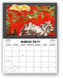 calendar, calender, calendars, buy calendar online, calendar shop, popular artist's original calendar, cool calendar, cool calender, artist original calendar, artwork calendar, fine art calendar, unique calendar, art print calendar, calendar for sale online, surrealism Art calendar, unique calendar, best selling calendar, artistic calendar, cat calendar, funny calendar, large calendar, hiroko sakai, original calendar, shop calendars, something cool, colorful calendar, cat, cool gift, cool to share on facebook, Art of Japanese artist in San Francisco, Japanesque, Japanese Art, Asian Art, Surrealism art, new year, kitten, baby cat, chick, wild, cute, large size calendar