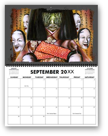 calendar, calender, calendars, buy calendar online, calendar shop, popular artist's original calendar, cool calendar, cool calender, artist original calendar, artwork calendar, fine art calendar, unique calendar, art print calendar, calendar for sale online, surrealism Art calendar, unique calendar, best selling calendar, artistic calendar, cat calendar, funny calendar, large calendar, hiroko sakai, original calendar, shop calendars, something cool, colorful calendar, cat, cool gift, cool to share on facebook, Art of Japanese artist in San Francisco, Japanesque, Japanese Art, Asian Art, Surrealism art, new year, kimono, kanji, sutra, Noh masks, exotic, large size calendar