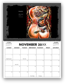 calendar, calender, calendars, buy calendar online, calendar shop, popular artist's original calendar, cool calendar, cool calender, artist original calendar, artwork calendar, fine art calendar, unique calendar, art print calendar, calendar for sale online, surrealism Art calendar, unique calendar, best selling calendar, artistic calendar, cat calendar, funny calendar, large calendar, hiroko sakai, original calendar, shop calendars, something cool, colorful calendar, cat, cool gift, cool to share on facebook, Art of Japanese artist in San Francisco, Japanesque, Japanese Art, Asian Art, Surrealism art, new year, tattoo, dragon, nude, back, kirin, inspiring, large size calendar