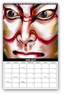 calendar, calender, calendars, buy calendar online, calendar shop, popular artist's original calendar, cool calendar, cool calender, artist original calendar, artwork calendar, fine art calendar, unique calendar, art print calendar, calendar for sale online, surrealism Art calendar, unique calendar, best selling calendar, artistic calendar, hiroko sakai, original calendar, shop calendars, something cool, colorful calendar, exotic calendar, Japanese art calendar, Japanesque calendar, cool gift, cool to share on facebook, Art of Japanese artist in San Francisco, Japanesque, Japanese Art, Asian Art, Surrealism art, new year, kabuki