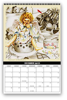 calendar, calender, calendars, buy calendar online, calendar shop, popular artist's original calendar, cool calendar, cool calender, artist original calendar, artwork calendar, fine art calendar, unique calendar, art print calendar, calendar for sale online, surrealism Art calendar, unique calendar, best selling calendar, artistic calendar,hiroko sakai, original calendar, shop calendars, something cool, black and white calendar, drawings, drawings calendar, angel