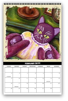 calendar, calender, calendars, buy calendar online, calendar shop, popular artist's original calendar, cool calendar, cool calender, artist original calendar, artwork calendar, fine art calendar, unique calendar, art print calendar, calendar for sale online, surrealism calendar, cool cat calendar, best selling calendar, artistic calendar, cat calendar, funny calendar, large calendar, hiroko sakai, original calendar, shop calendars, something cool, colorful calendar, cat, gift for cat lovers, gift for a cat lover, cool gift,  cool to share on facebook, Japanese artist in San Francisco, cat, for new year