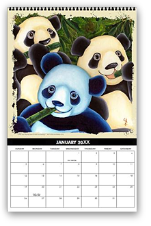 calendar, calender, calendars, buy calendar online, calendar shop, popular artist's original calendar, cool calendar, cool calender, artist original calendar, artwork calendar, fine art calendar, unique calendar, art print calendar, calendar for sale online, childrens book illustration calendar, unique calendar, best selling calendar, artistic calendar, cat calendar, funny calendar, large calendar, hiroko sakai, original calendar, shop calendars, something cool, colorful calendar, cool gift, cool to share on facebook, Art of Japanese artist in San Francisco, panda, blue panda, panda calendar, animal love, animal illustration calendar, new year