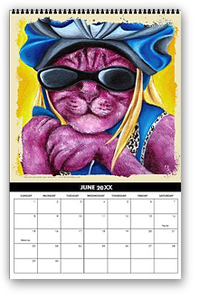 calendar, calender, calendars, buy calendar online, calendar shop, popular artist's original calendar, cool calendar, cool calender, artist original calendar, artwork calendar, fine art calendar, unique calendar, art print calendar, calendar for sale online, surrealism calendar, cool cat calendar, best selling calendar, artistic calendar, cat calendar, funny calendar, large calendar, hiroko sakai, original calendar, shop calendars, something cool, colorful calendar, cat, gift for cat lovers, gift for a cat lover, cool gift,  cool to share on facebook, Japanese artist in San Francisco, cat, for new year