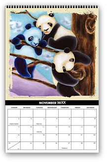 calendar, calender, calendars, buy calendar online, calendar shop, popular artist's original calendar, cool calendar, cool calender, artist original calendar, artwork calendar, fine art calendar, unique calendar, art print calendar, calendar for sale online, childrens book illustration calendar, unique calendar, best selling calendar, artistic calendar, cat calendar, funny calendar, large calendar, hiroko sakai, original calendar, shop calendars, something cool, colorful calendar, cool gift, cool to share on facebook, Art of Japanese artist in San Francisco, panda, blue panda, panda calendar, animal love, animal illustration calendar, new year