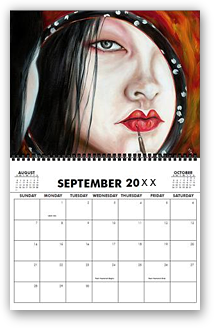 calendar, calender, calendars, buy calendar online, calendar shop, popular artist's original calendar, cool calendar, cool calender, artist original calendar, artwork calendar, fine art calendar, unique calendar, art print calendar, calendar for sale online, surrealism Art calendar, unique calendar, best selling calendar, artistic calendar,large calendar, hiroko sakai, original calendar, shop calendars, something cool, colorful calendar, cool gift, cool to share on facebook, Art of Japanese artist in San Francisco, Japanesque, Japanese Art, Asian Art, Surrealism art, new year, geisha, make up, asian woman face