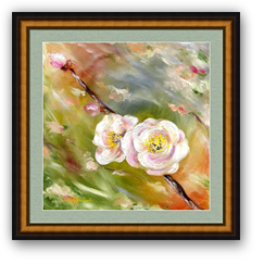art for sale online, artist original oil paintings, buy art online, buy artist original artwork online, canvas art prints, canvas stretched art prints, giclee, giclee prints, large framed art, large framed arts, cool artwork, cool framed arts, for facebook, contemporary art, fine art framed prints, Hiroko Sakai, modern art for sale, online art galleries, original art, art framed prints for sale, framed artwork for sale online, San Francisco art, something cool, unique art, where to buy art online, house warming gift, print on demand, custom made art prints, gift idea, artistic gift, Japanese artist artwork, home decoration idea, Flower painting, Spring, Love, Couple, Plum, fresh wind