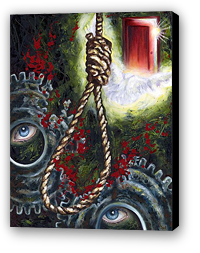 art for sale online, artist original oil paintings, buy art online, buy artist original artwork online, cool artwork, cool art, cool to share on facebook, contemporary art, Hiroko Sakai, modern art for sale, online art galleries, original art, original paintings, original oil paintings, original oil paintings for sale, oil painting, oil paintings, paintings for sale, paintings for sale online, San Francisco art, something cool, unique art, art to invest on, house warming gift, paintings for sale, paintings for sale online, rebirth, power of god, birth, eye, surrealism art, surrealism painting, universe, life, rope, hang rope, death, gears, blood, door, dove, bird, spirit, shocking 